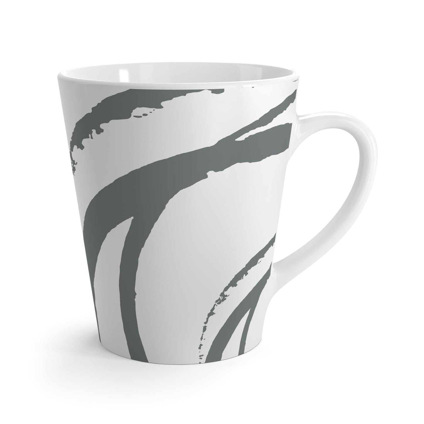 350 mL / 12oz Graphic Art Latte Mug | CALM-1213-467-112