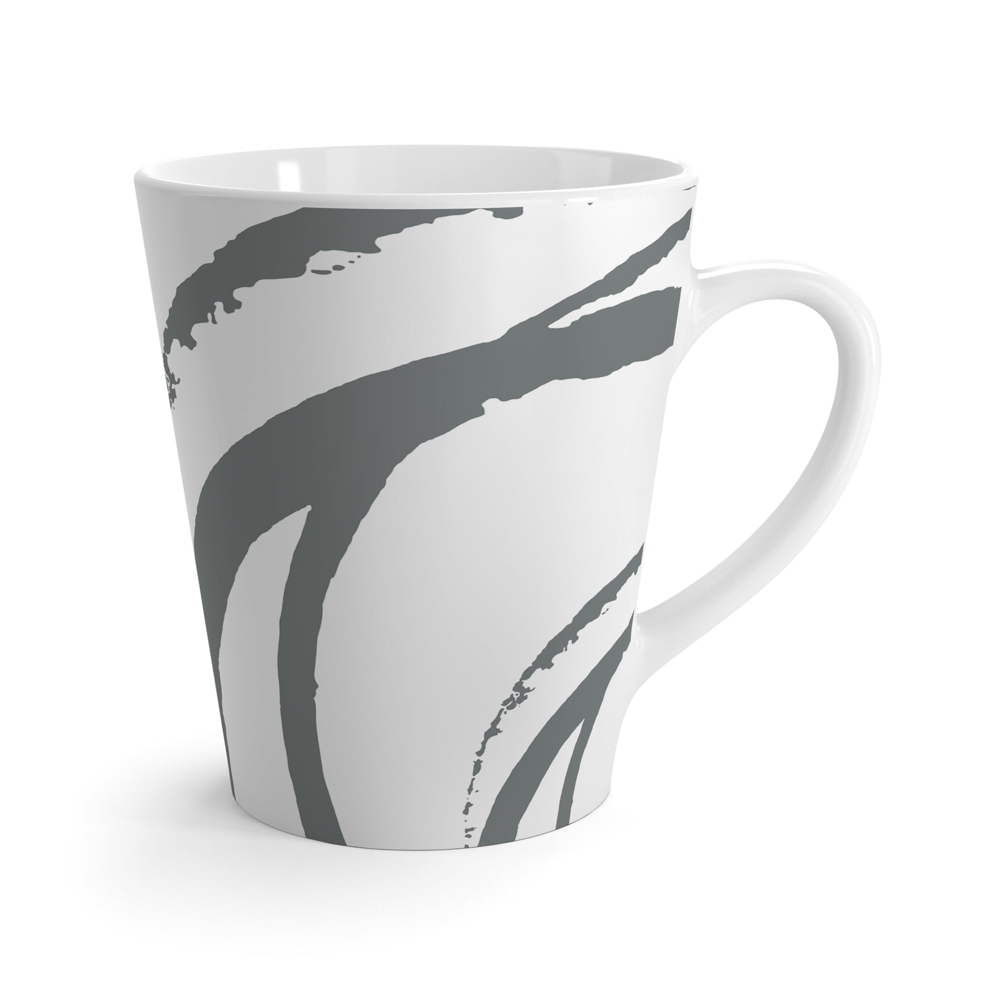 350 mL / 12oz Graphic Art Latte Mug | CALM-1213-467-112