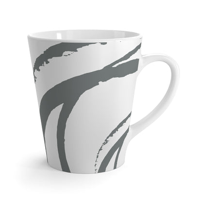 350 mL / 12oz Graphic Art Latte Mug | CALM-1213-467-112