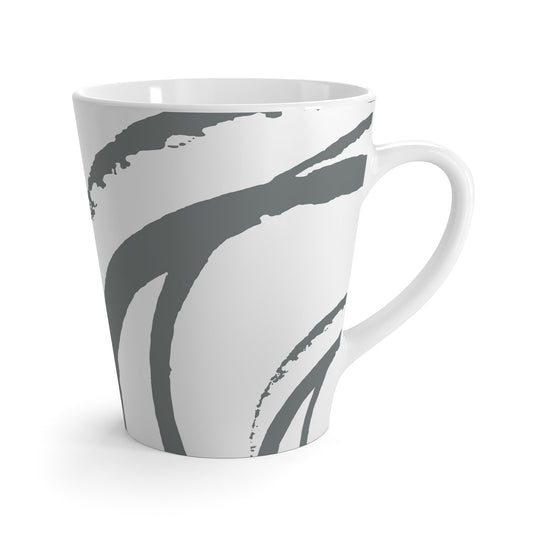 350 mL / 12oz Graphic Art Latte Mug | CALM-1213-467-112