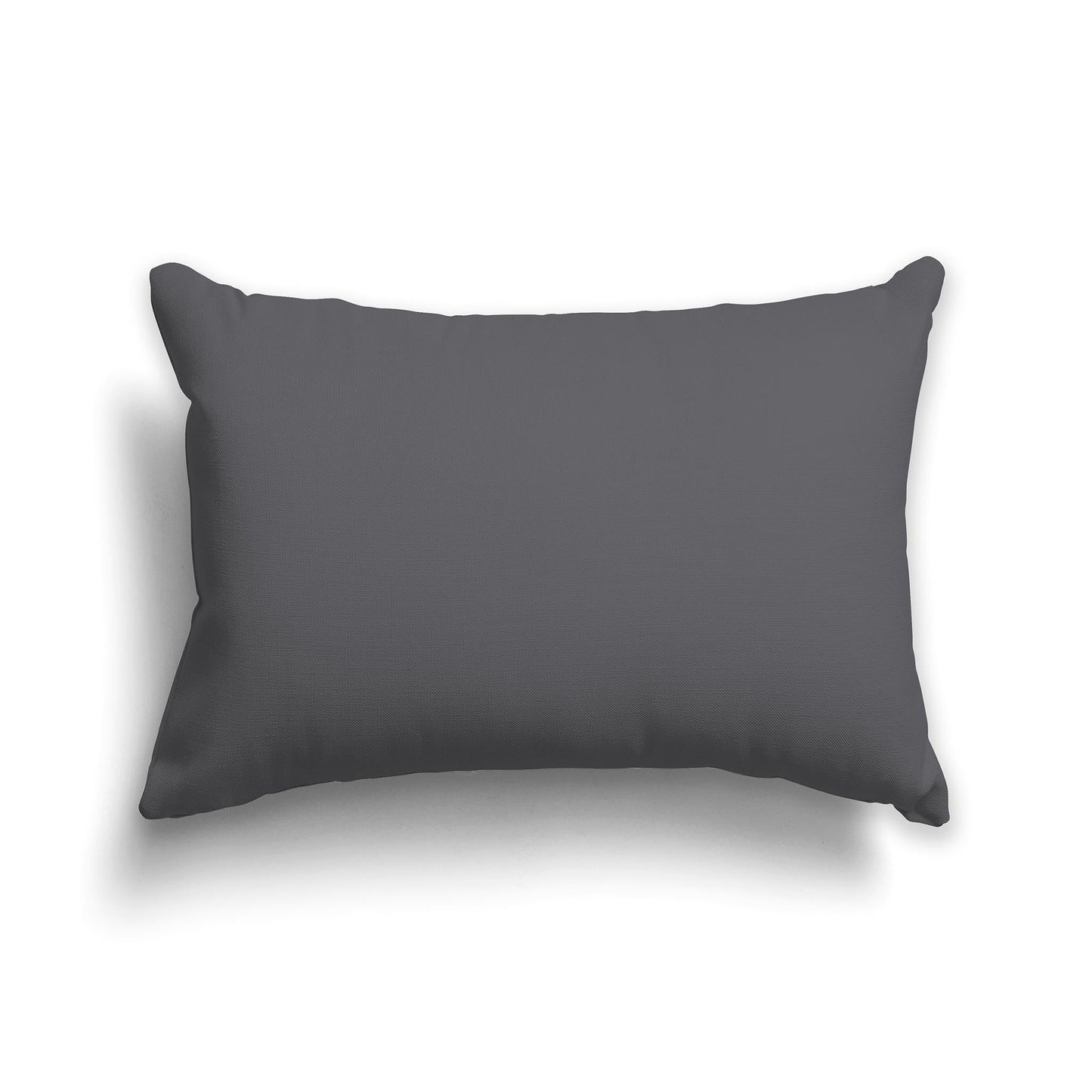 Solid Grey Throw Pillow, CAPC-1201-167