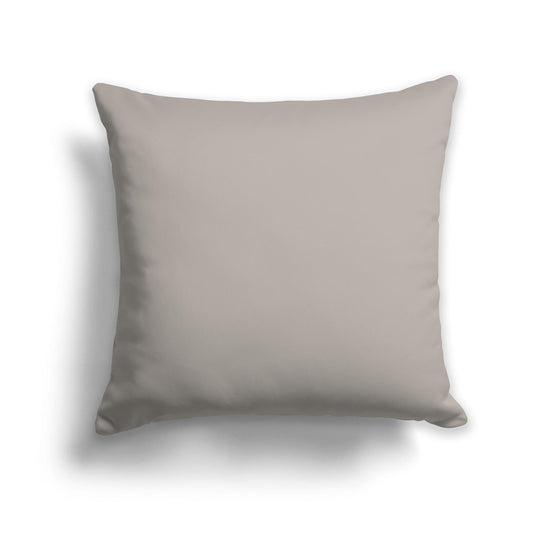 Solid Taupe Throw Pillow, CAPC-1202-200