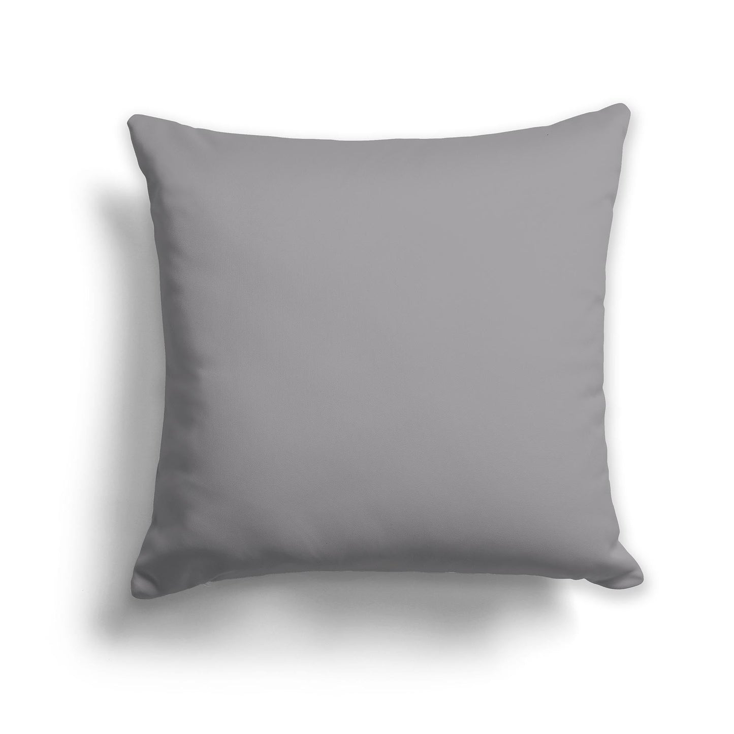 Solid Grey Throw Pillow, CAPC-1203-133