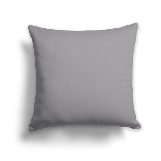 Solid Grey Throw Pillow, CAPC-1203-133