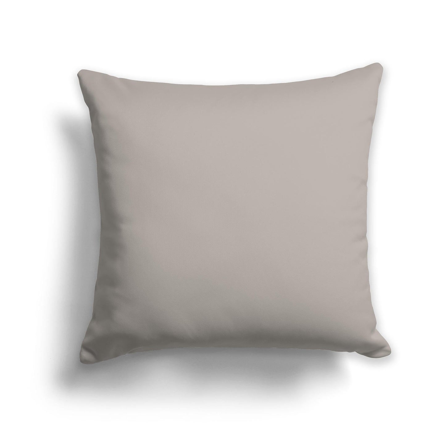 Solid Taupe Throw Pillow, CAPC-1203-200
