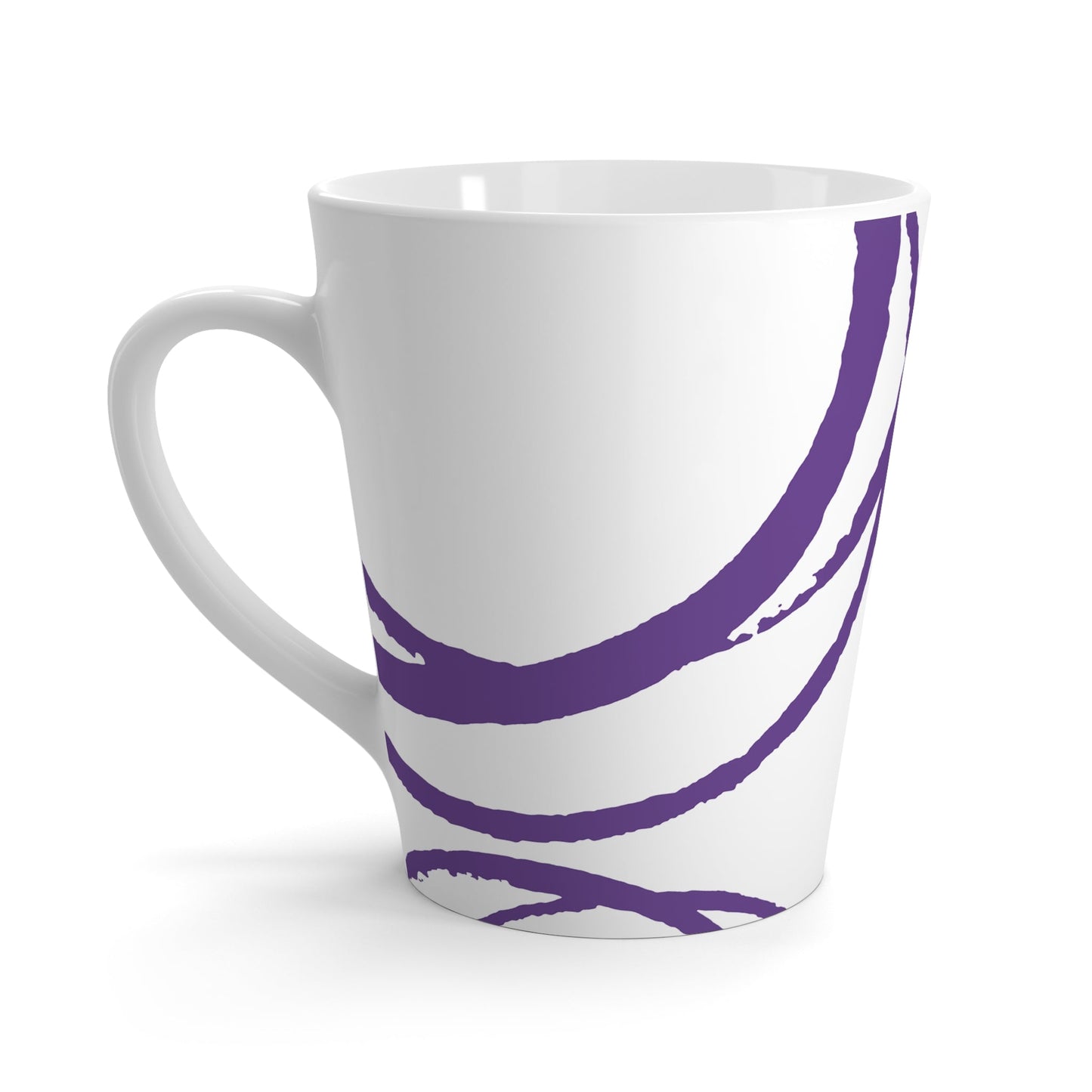 350 mL / 12oz Graphic Art Latte Mug | CALM-1071-100-112