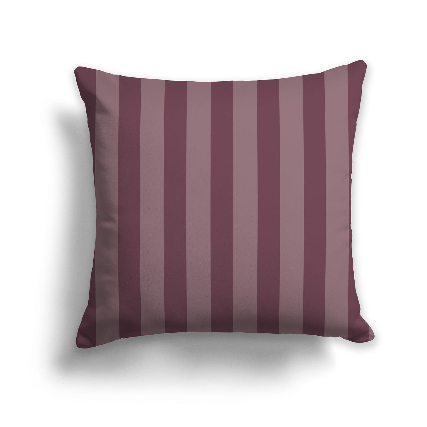 Medium Plum Throw Pillow with Vertical Plum Bars on Front, CAPC-1211-052
