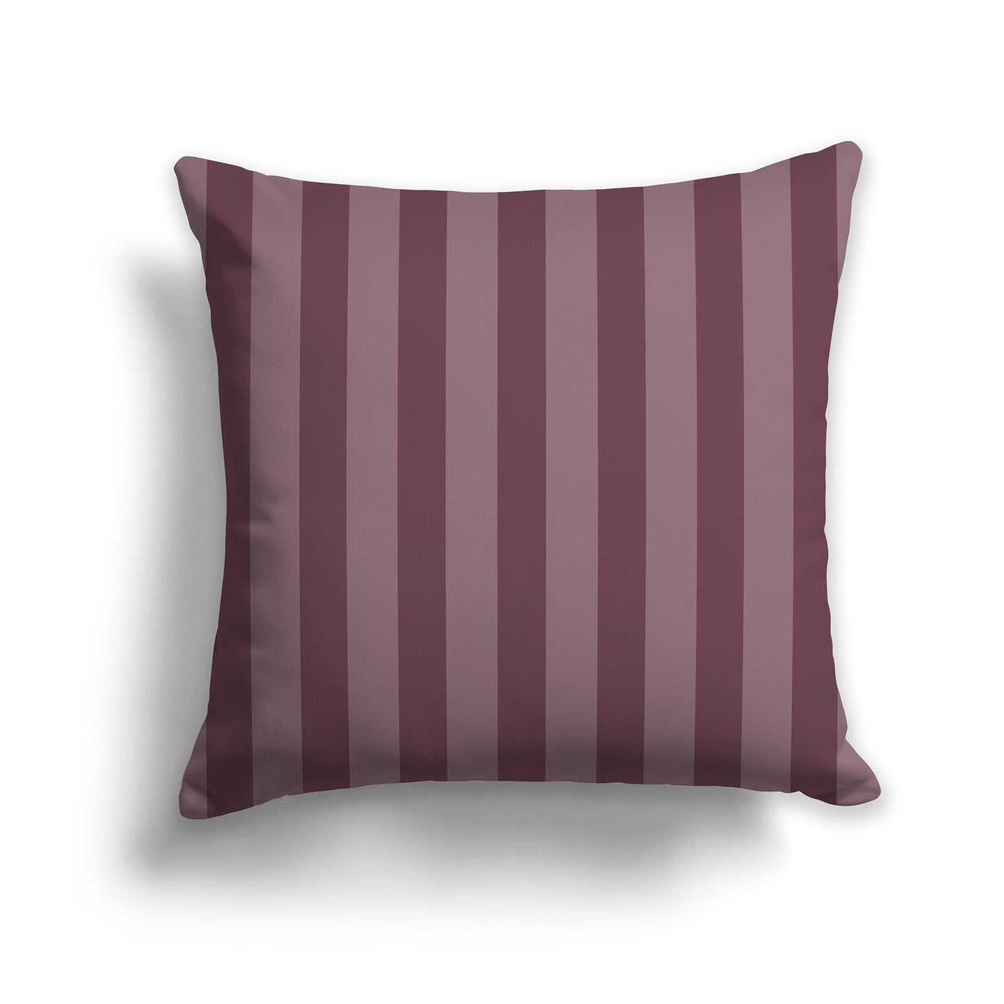 Medium Plum Throw Pillow with Vertical Plum Bars on Front, CAPC-1211-052