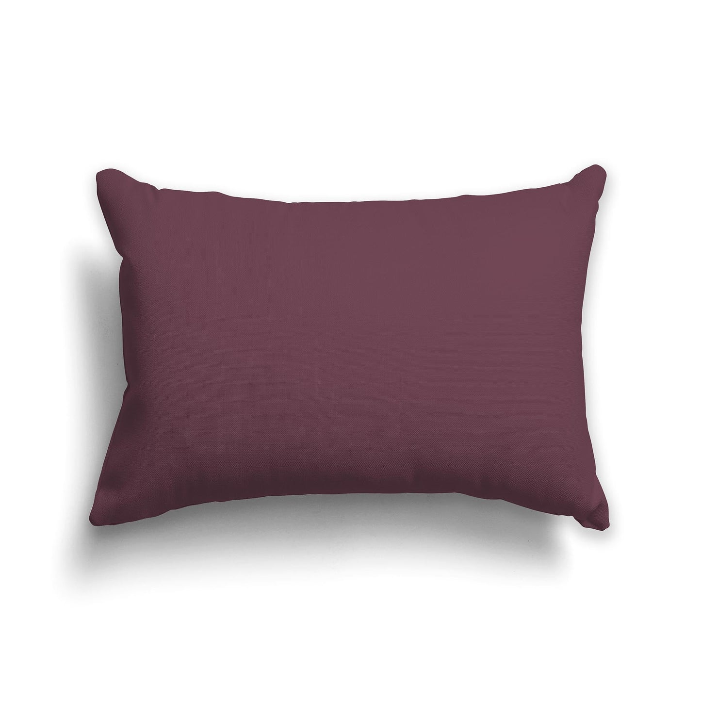 Solid Plum Throw Pillow, CAPC-1211-100