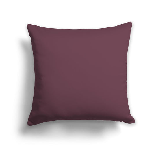 Solid Plum Throw Pillow, CAPC-1211-100