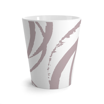 350 mL / 12oz Graphic Art Latte Mug | CALM-1211-133-112