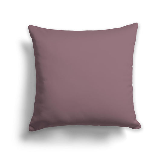 Solid Medium Plum Throw Pillow, CAPC-1211-167