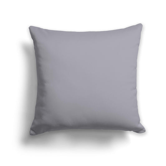 Solid Grey Throw Pillow, CAPC-1212-333