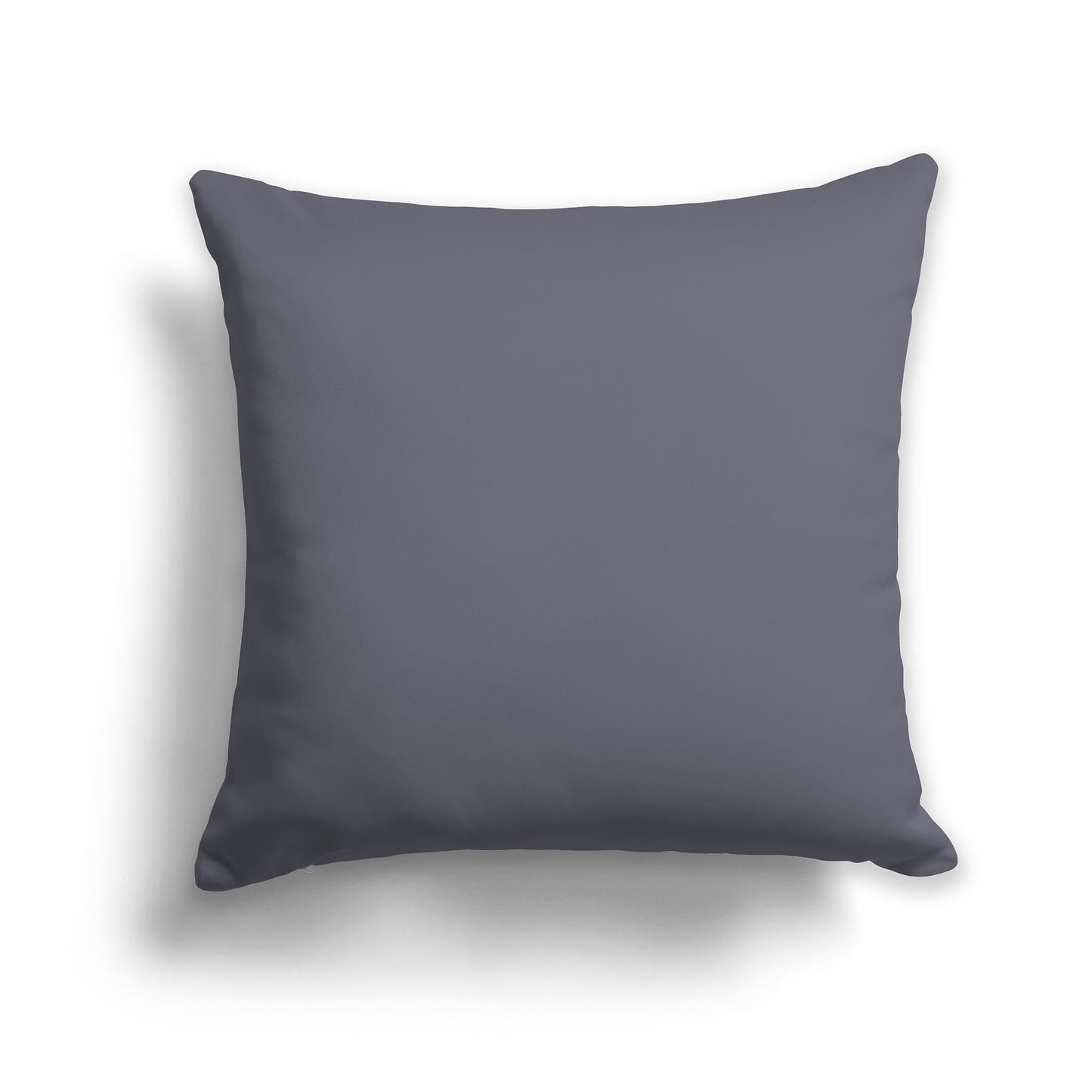 Solid Dark Grey Throw Pillow, CAPC-1212-367