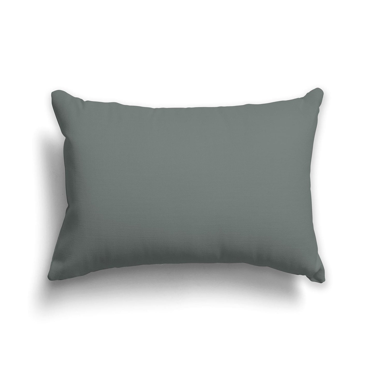 Solid Grey-green Throw Pillow, CAPC-1213-467