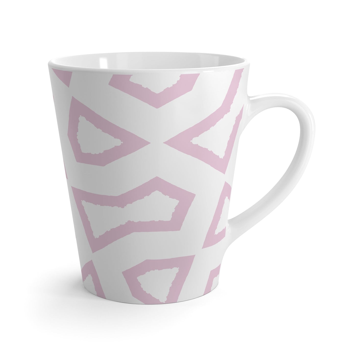 350 mL / 12oz Graphic Art Latte Mug | CALM-1081-133-392