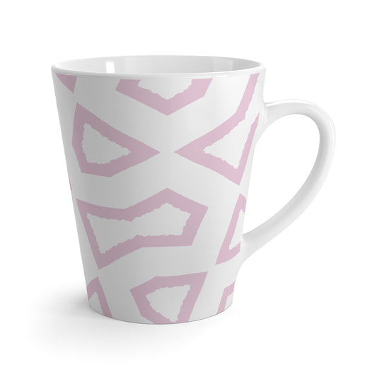 350 mL / 12oz Graphic Art Latte Mug | CALM-1081-133-392