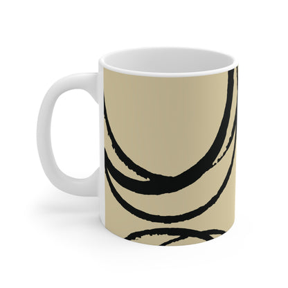 330 mL / 11oz Graphic Art Ceramic Mug | CACM-1014-112