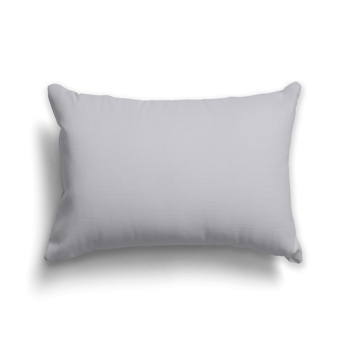 Solid Light Grey Throw Pillow, CAPC-1221-233