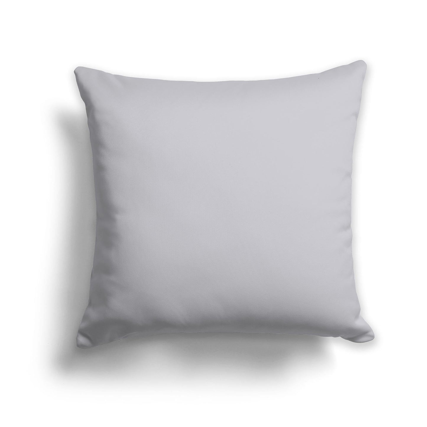 Solid Light Grey Throw Pillow, CAPC-1221-233