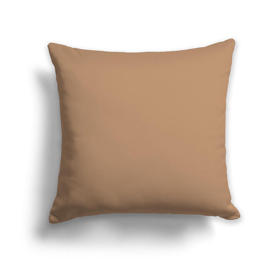 Solid Caramel Throw Pillow, CAPC-1222-300