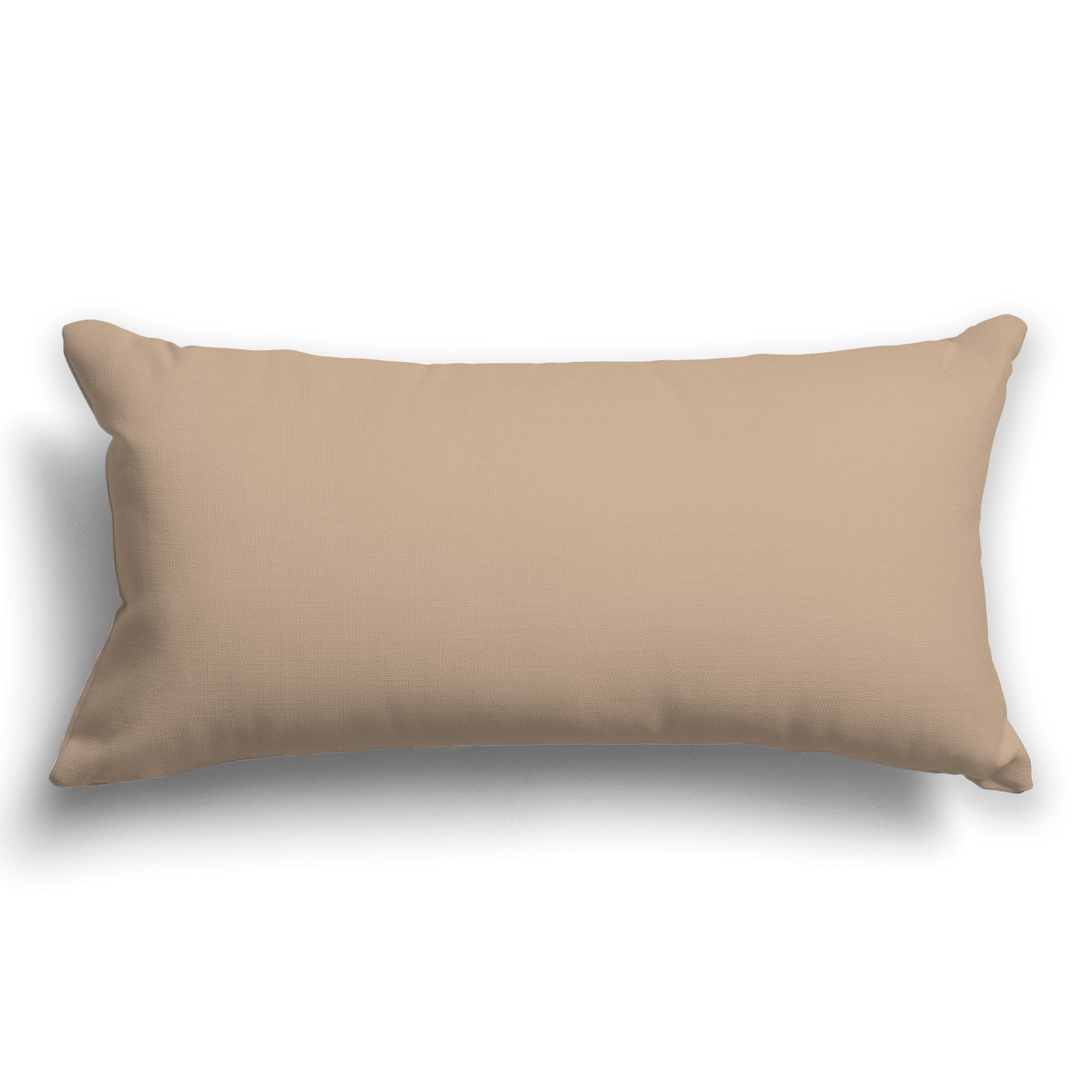 Solid Light Caramel Throw Pillow, CAPC-1222-367