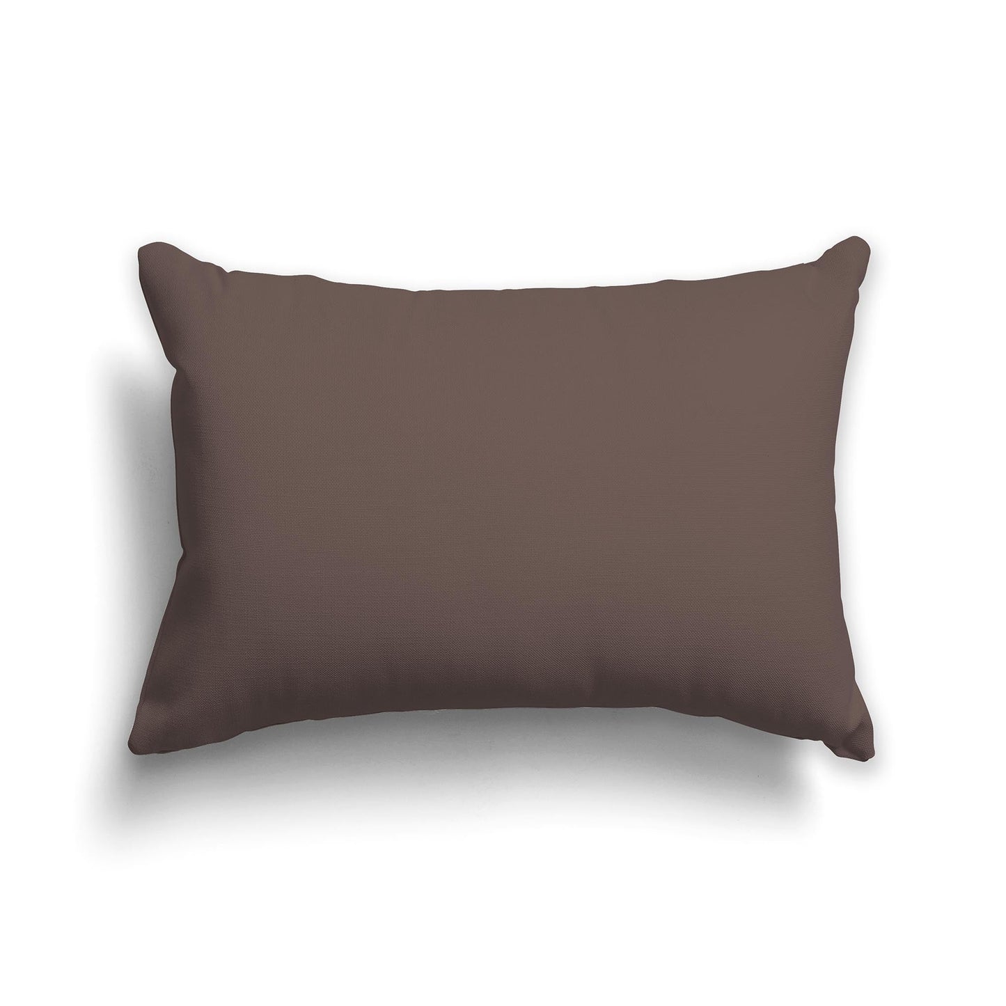Solid Brown Throw Pillow, CAPC-1222-400