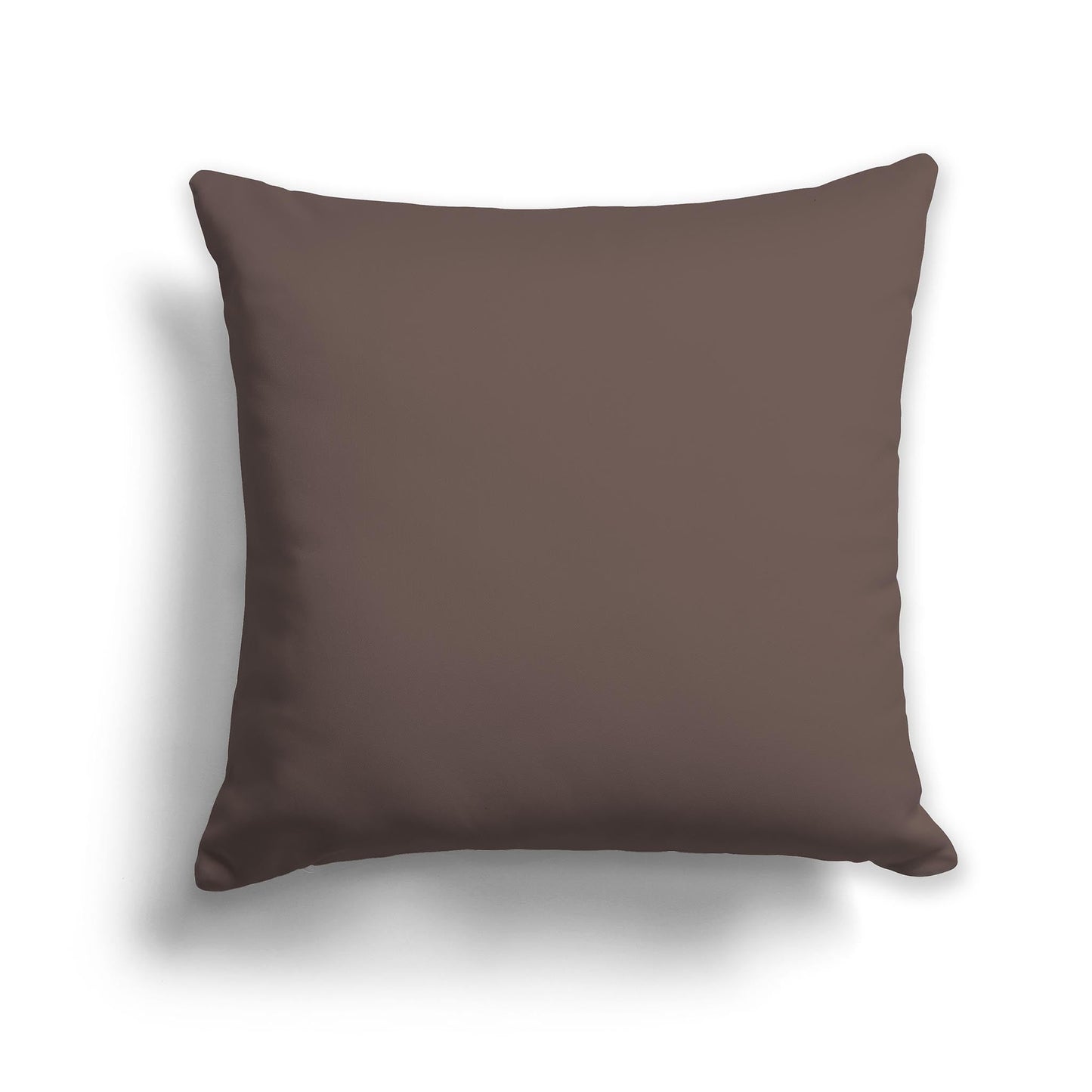 Solid Brown Throw Pillow, CAPC-1222-400