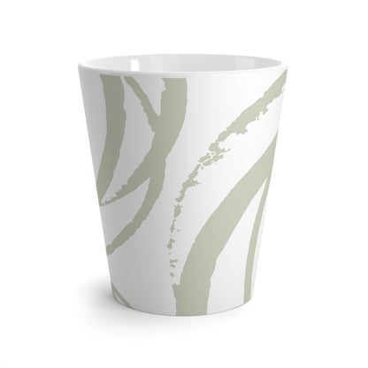 350 mL / 12oz Graphic Art Latte Mug | CALM-1241-400-112