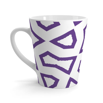 350 mL / 12oz Graphic Art Latte Mug | CALM-1071-100-392