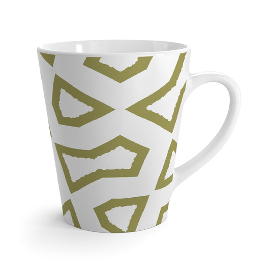 350 mL / 12oz Graphic Art Latte Mug | CALM-1142-400-392