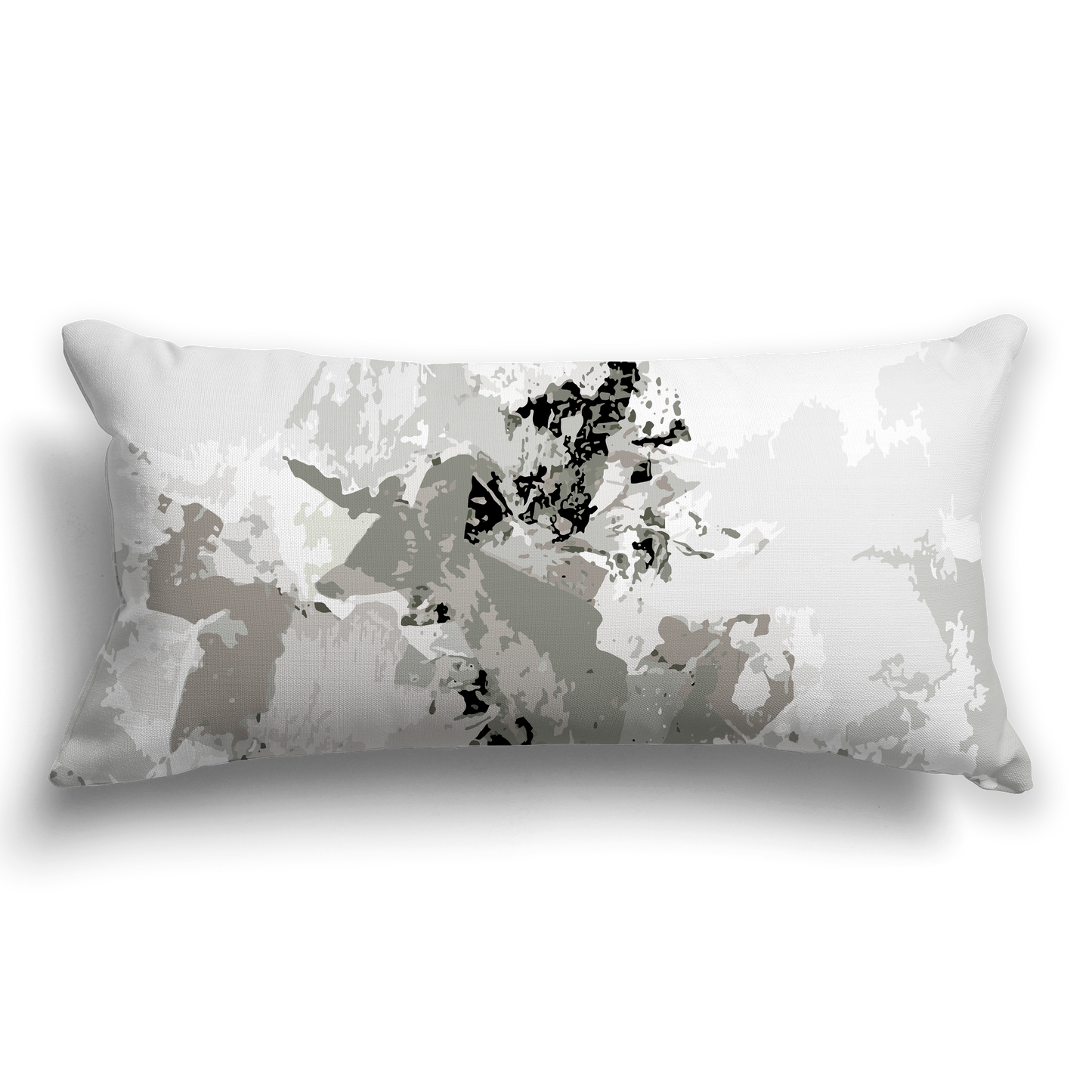 Cushion Cover with Graphic Art from the Old Oak Collection, CAPC-1243-694, 61 x 30 cm, 24 x 12 inches