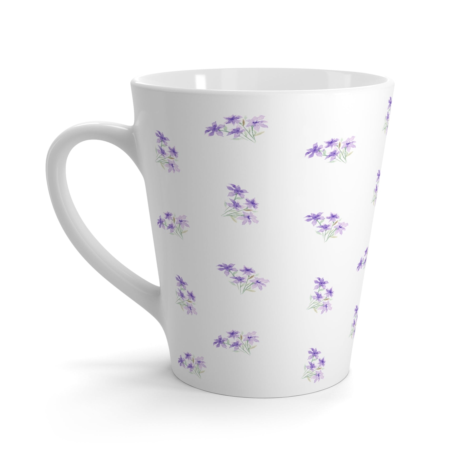 350 mL / 12oz Fine Art Watercolor Latte Mug, CALM-1325