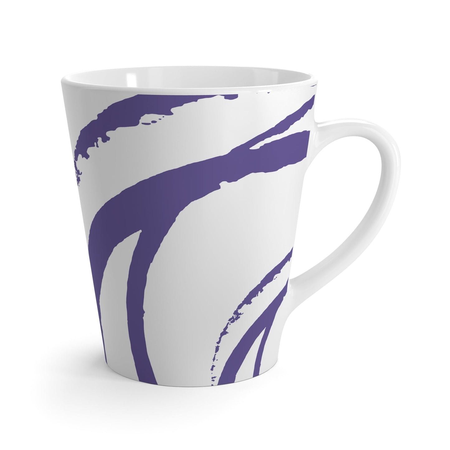 350 mL / 12oz Graphic Art Latte Mug | CALM-1382-475-112