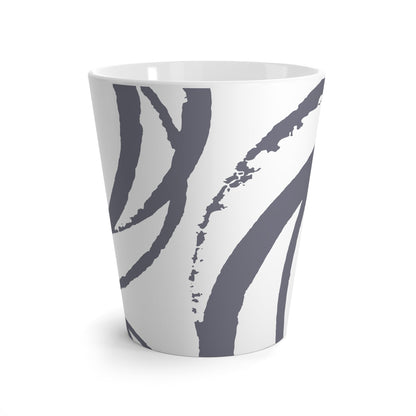 350 mL / 12oz Graphic Art Latte Mug | CALM-1212-367-112