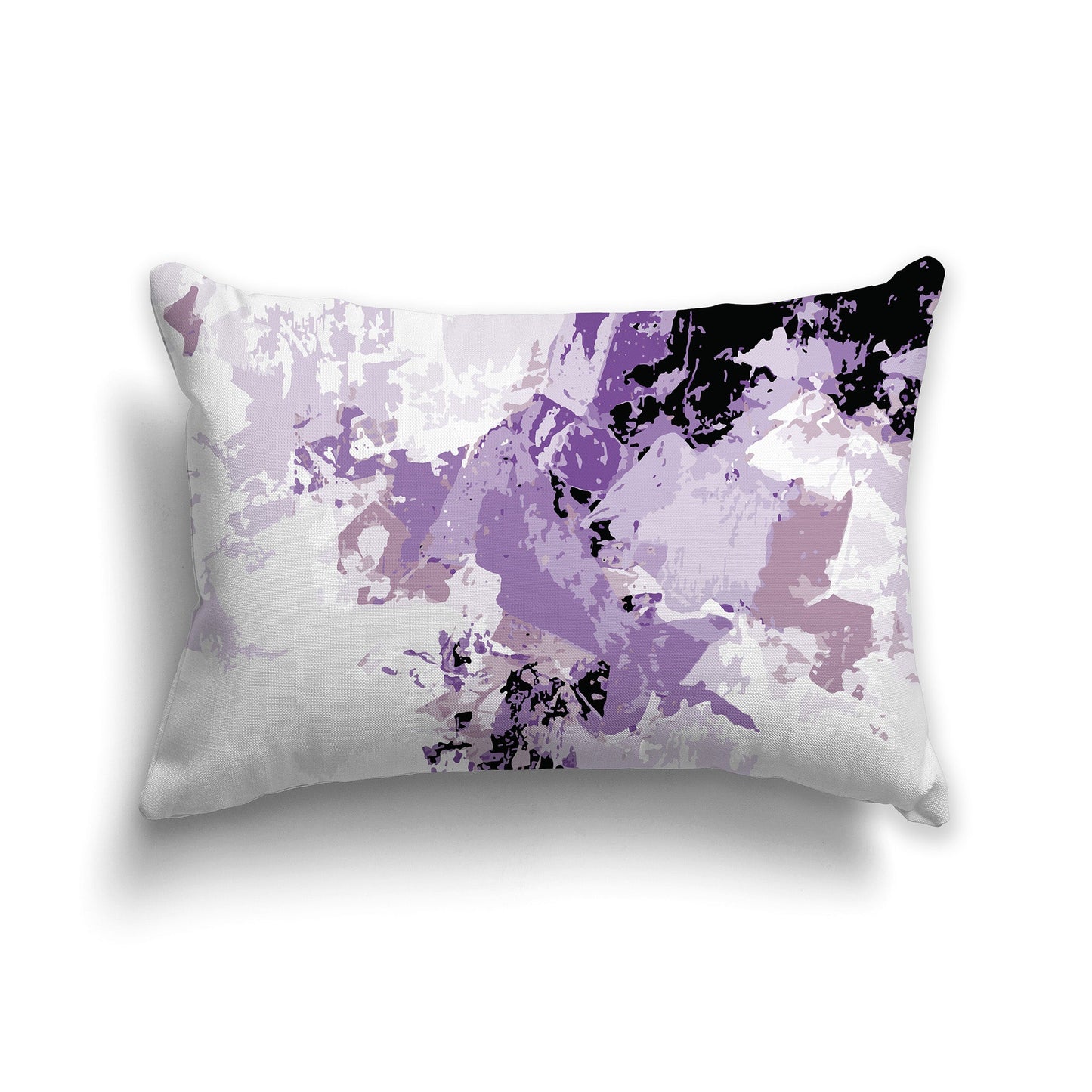 Cushion Cover with Graphic Art from the Lavender Shadows Collection, CAPC-1252-694, 51 x 36 cm / 20 x 14 inches