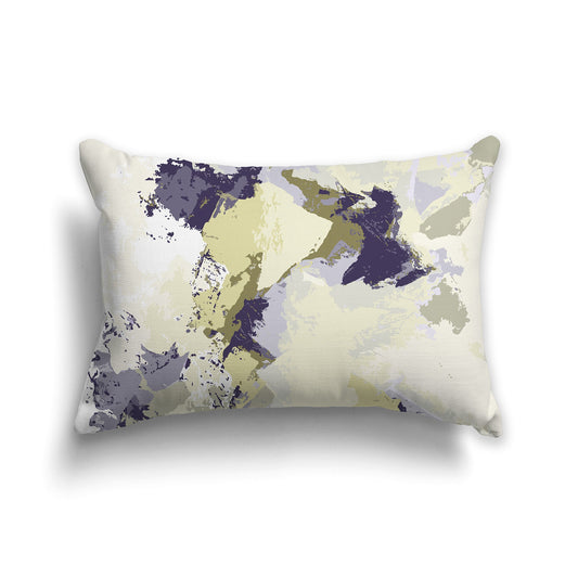 Cushion Cover with Graphic Art from the Sage Mist Collection | 51 x 36 cm / 20 x 14 inches