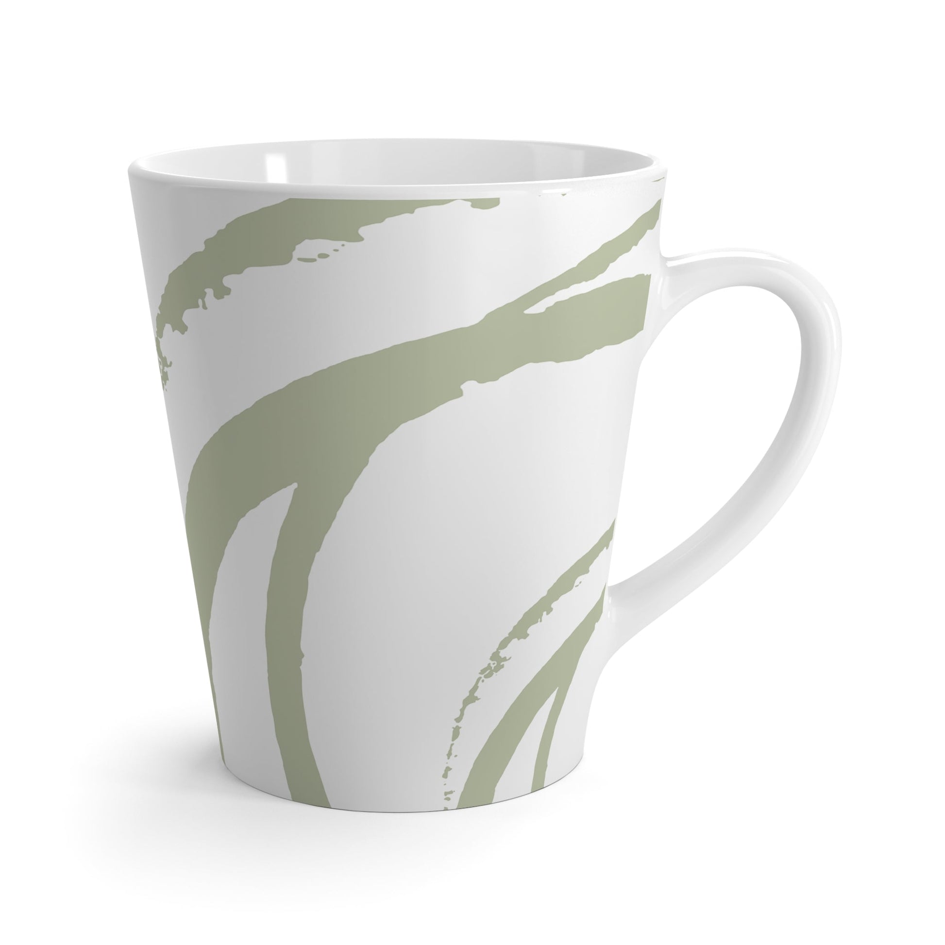 350 mL / 12oz Graphic Art Latte Mug | CALM-1075-275-112