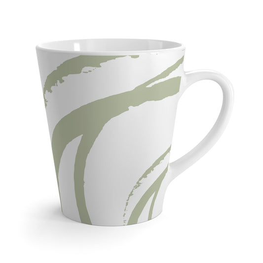 350 mL / 12oz Graphic Art Latte Mug | CALM-1075-275-112