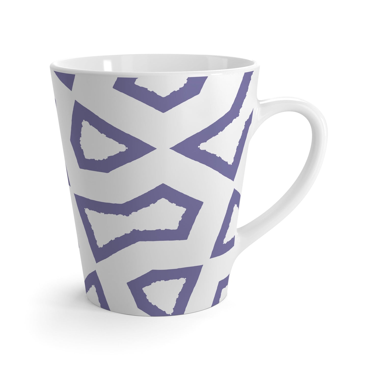 350 mL / 12oz Graphic Art Latte Mug | CALM-1111-300-392