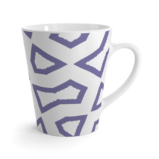 350 mL / 12oz Graphic Art Latte Mug | CALM-1111-300-392