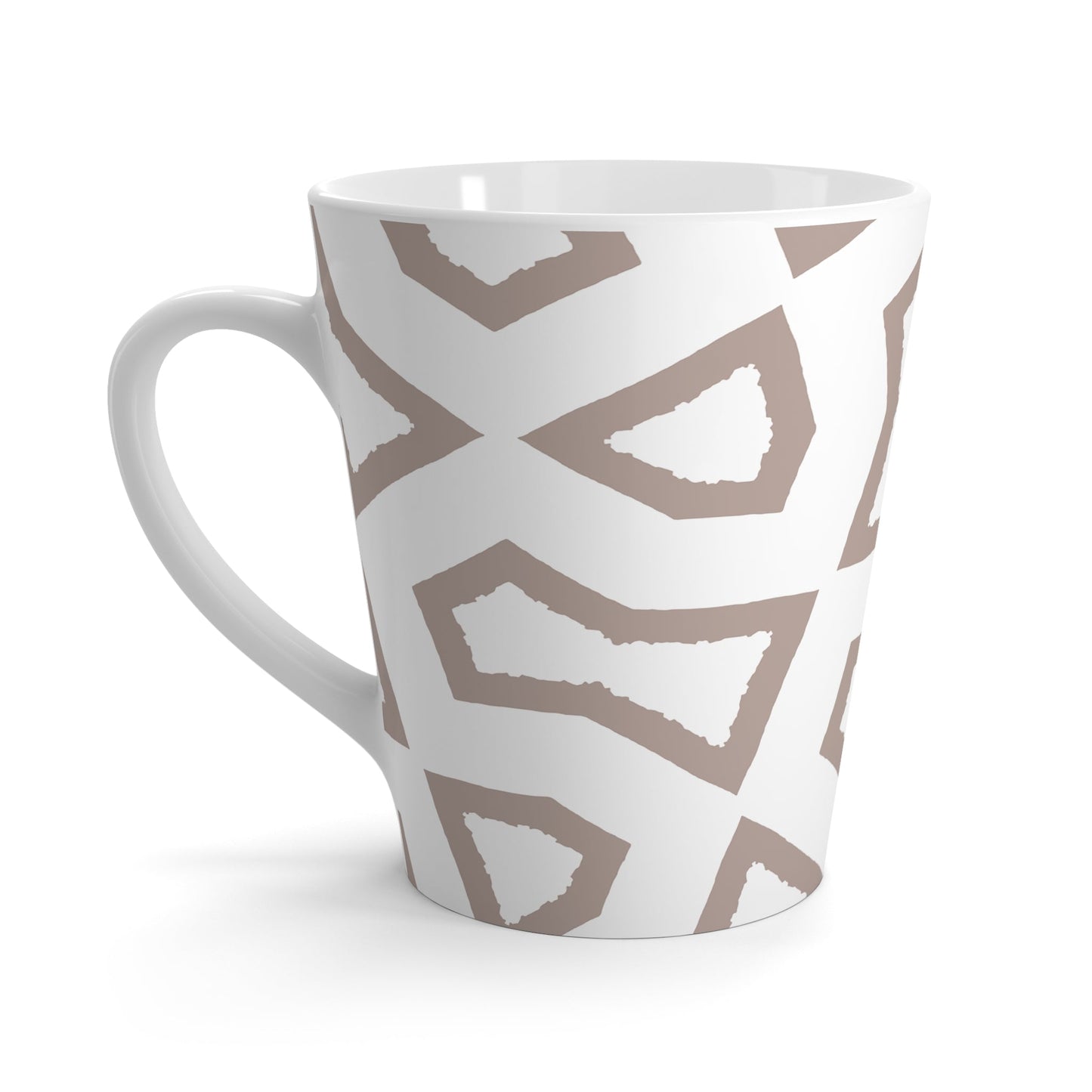 350 mL / 12oz Graphic Art Latte Mug | CALM-1152-550-392