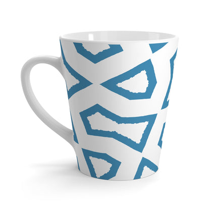 350 mL / 12oz Graphic Art Latte Mug | CALM-1153-200-392