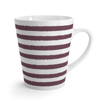 350 mL / 12oz Graphic Art Latte Mug | CALM-1211-100-231