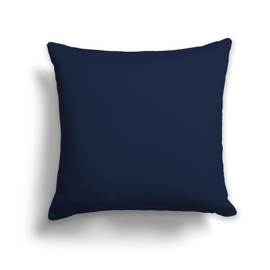 Solid Navy Blue Throw Pillow, CAPC-1273-100