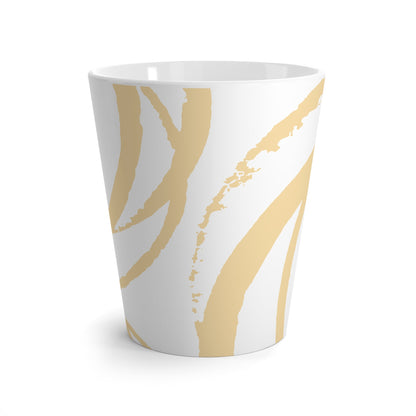 350 mL / 12oz Graphic Art Latte Mug | CALM-1136-467-112