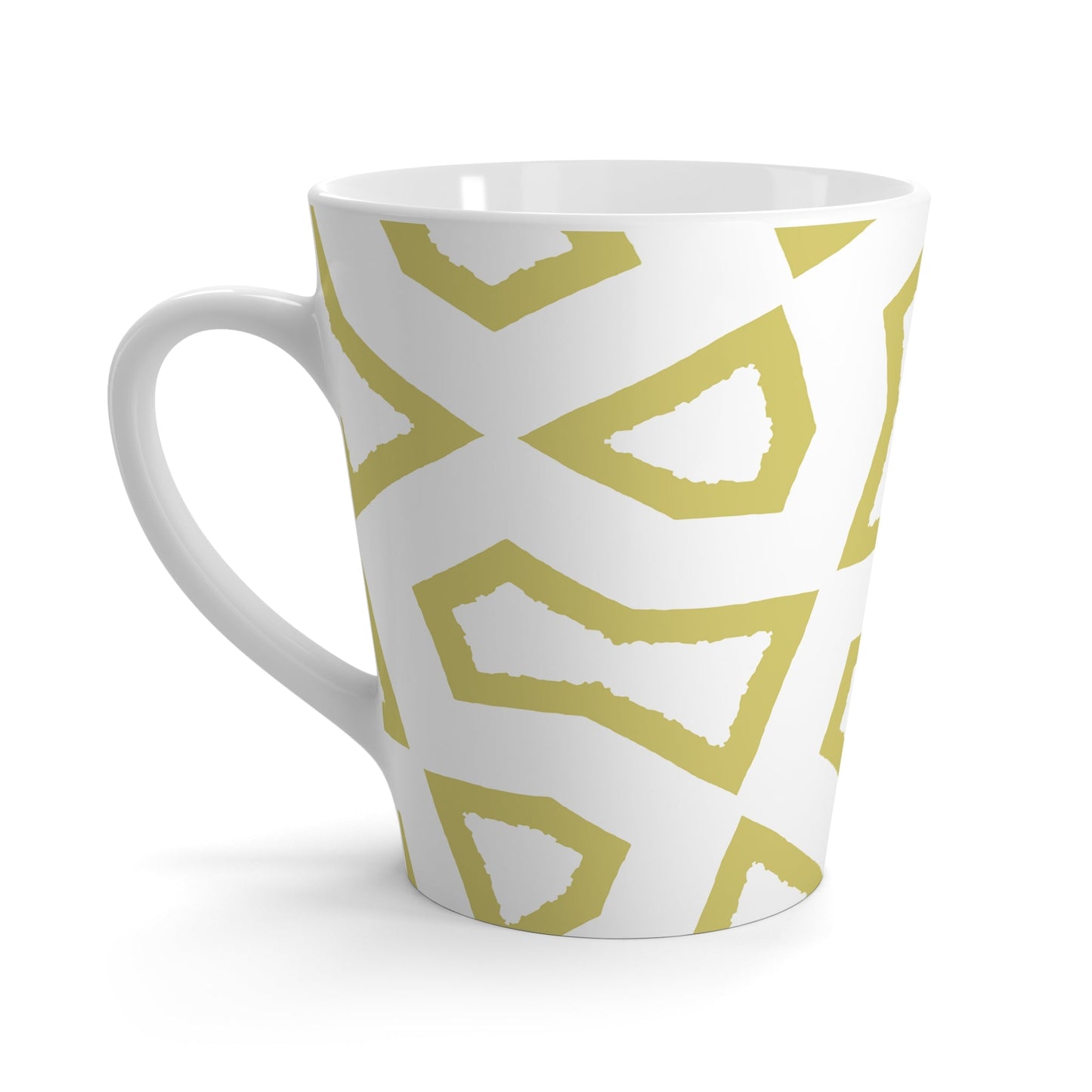 350 mL / 12oz Graphic Art Latte Mug | CALM-1142-300-392