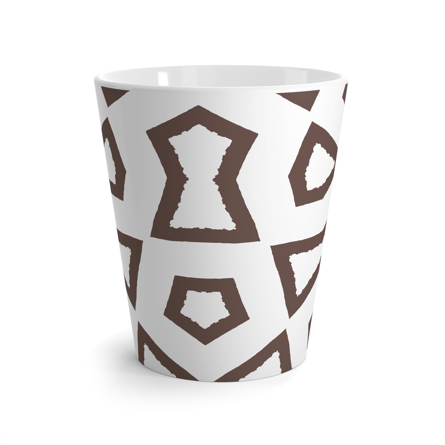 350 mL / 12oz Graphic Art Latte Mug | CALM-1161-167-392