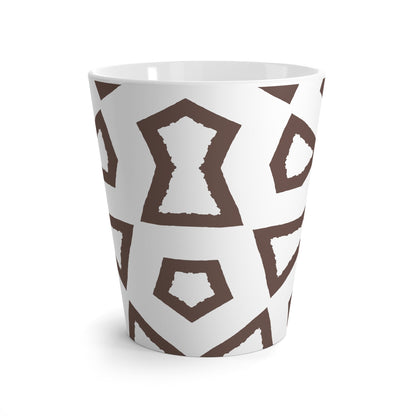350 mL / 12oz Graphic Art Latte Mug | CALM-1161-167-392