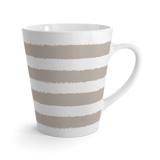 350 mL / 12oz Graphic Art Latte Mug | CALM-1162-400-221